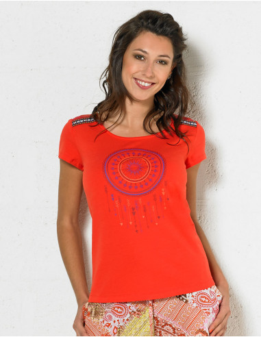 97% cotton 3% spandex tee shirt