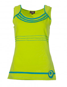 97% cotton 3% spandex sleeveless tee shirt 2