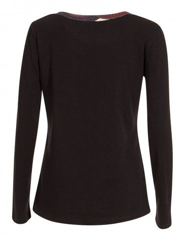 97% cotton 3% elastane tee shirt with place print