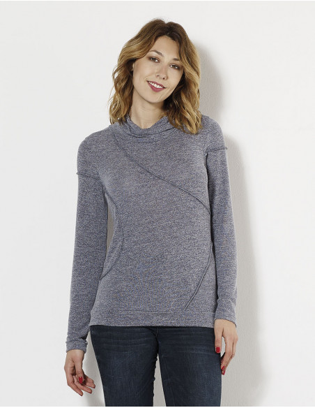 60% rayon 35% polyester 5% elastane tee shirt