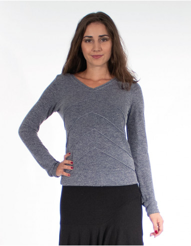 Tshirt 60%Viscose 35%Polyester 5%Elasthanne