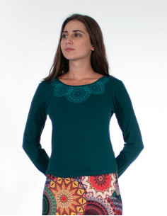 TShirt 95%Coton 5%Elastanne Manches Long 2