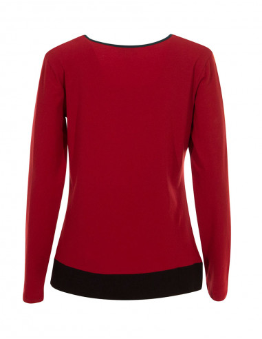 95% cotton 5% elastane tee shirt with patchs