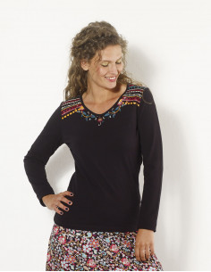 97% Cotton 3% Elastane printed tee shirt 2