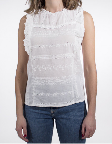 Chemisier Brode Coton