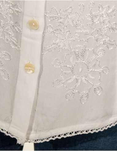 Chemisier Viscose Sw Manches Courtes