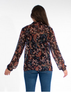 100% Polyester Chiffon Blouse I 2