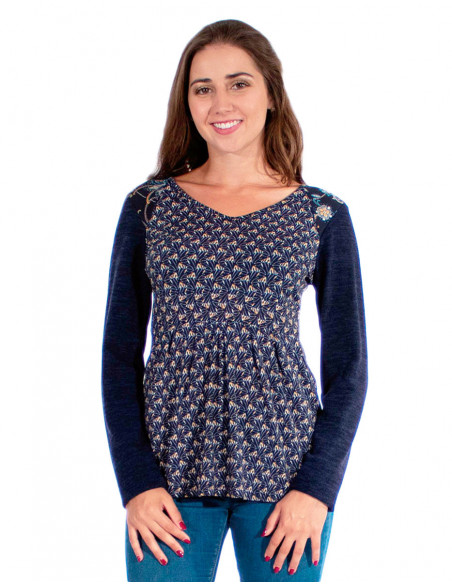 Chemisier Maille 96% Polyester 4% Elasth