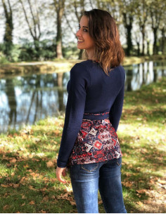 Chemisier Maille 97%Polyester 3%Elasthane 2