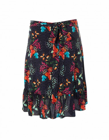 Jupe Courte Viscose Portefeuille Imprime