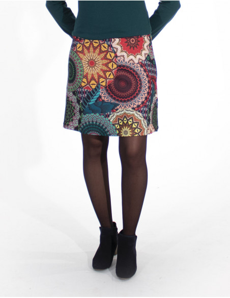 Jupe Maille 97% Polyester 3% Elasthanne