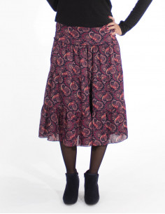 Jupe Polyester Doublee...