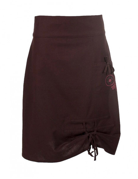 Jupe mi-longue doublée Jupe mi-longue doublée