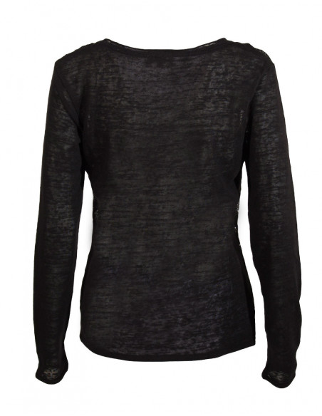 Pull femme manches longues