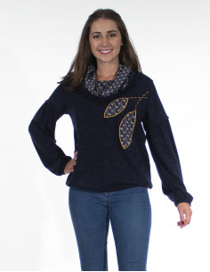 Pull Maille 95% Polyester 5% Elasthanne