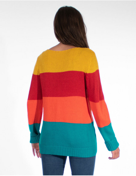 Pull Maille 100 Acrylique