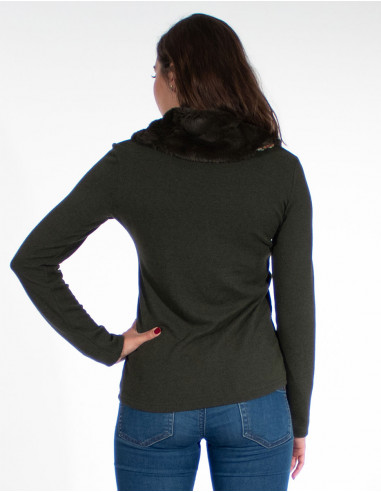 Pull Maille 97% Polyester 3% Elasthanne