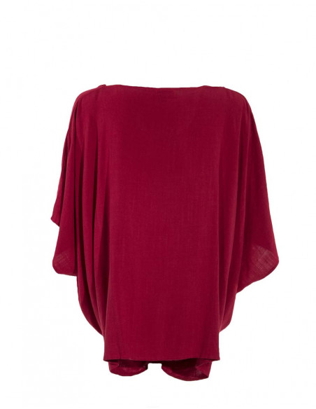 Lady Poncho 88%Viscose 12%Linen