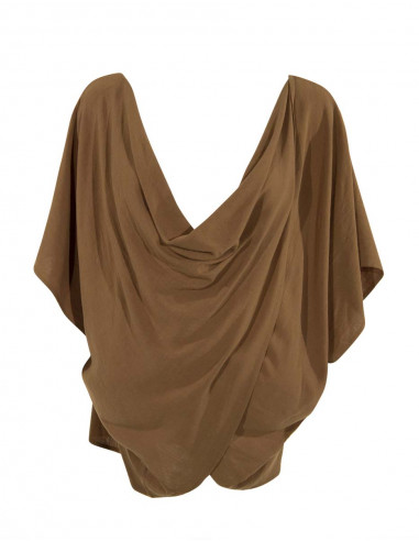 Lady Poncho 88%Viscose 12%Linen