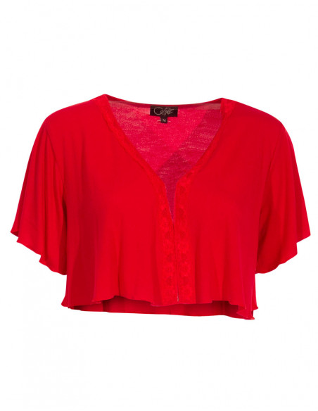 Bolero Maille Manches Courtes