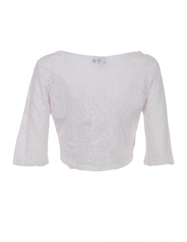 Bolero Maille 60% Coton 40% Polyester De