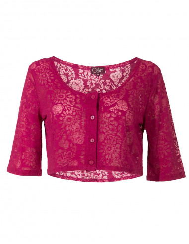 Bolero Maille 60% Coton 40% Polyester De