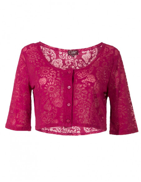 Bolero Maille 60% Coton 40% Polyester De