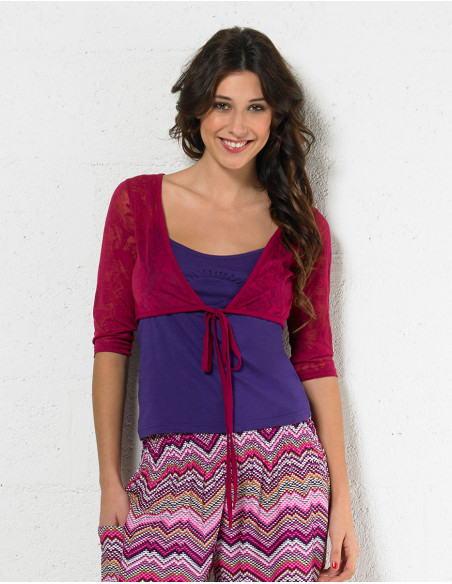 Bolero effet devoré