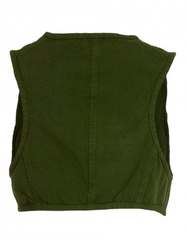 Lady cotton short cardigan sw