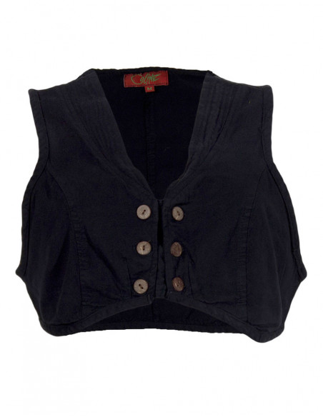 Lady cotton short cardigan sw