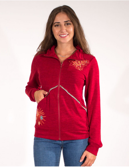 Knitted Jacket 95% Polyester 5% Elastane