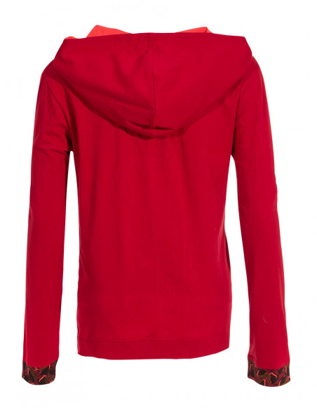 Veste Maille 97% Coton 3% Elasthanne Imprimé