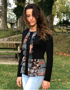 Veste Maille 95% Polyester 5% Elasthanne