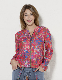 Veste Polyester Imprime Tamel