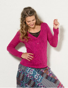 Veste Maille 60% Coton 40%...