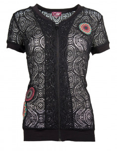 Knitted Jacket 93%Polyester 7%Elasthane 2