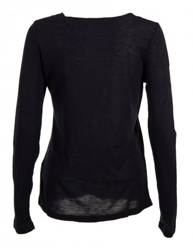 Veste unie à manches longues