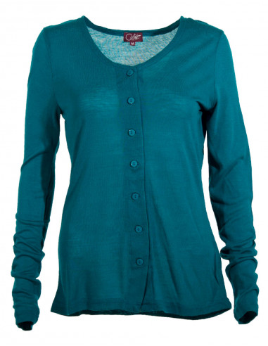 Jacket with long sleeves