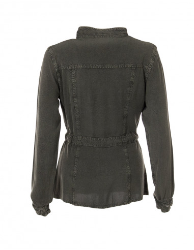 Viscose Sw Jacket With Pockets Long Sleeve