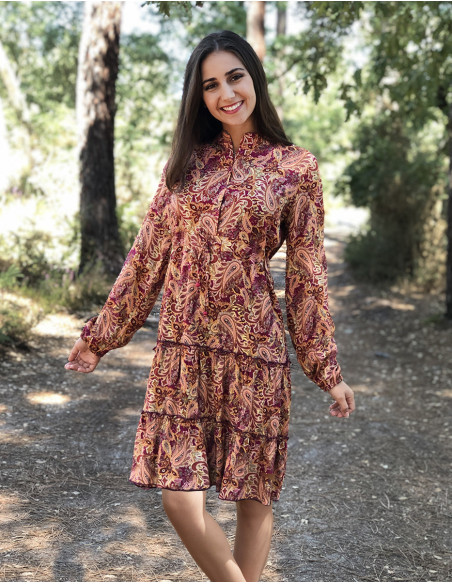 Printed Viscose Dress Ludiana Dore