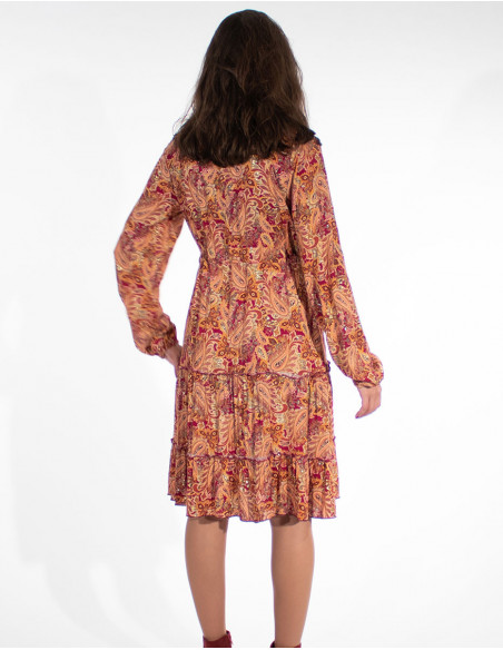 Printed Viscose Dress Ludiana Dore