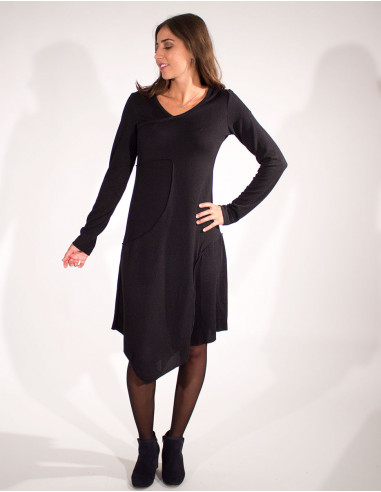 Knit Dress 97% Polyester 3% Elastane