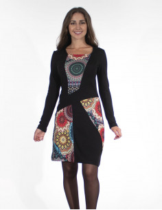 Knit Dress 97% Polyester 3% Elastane