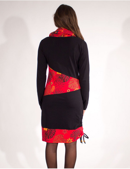 Robe Maille 97% Coton 3% Elasthanne Pat