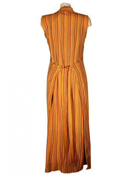 Tibet striped cotton dress sw