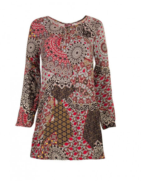 Tunique Viscose Imprime Cameleon