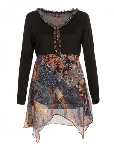 Tunique Maille 95%Polyester 5%Elasthanne