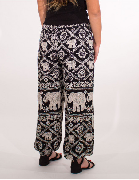 Pantalon Viscose Thai Elephant Aladin