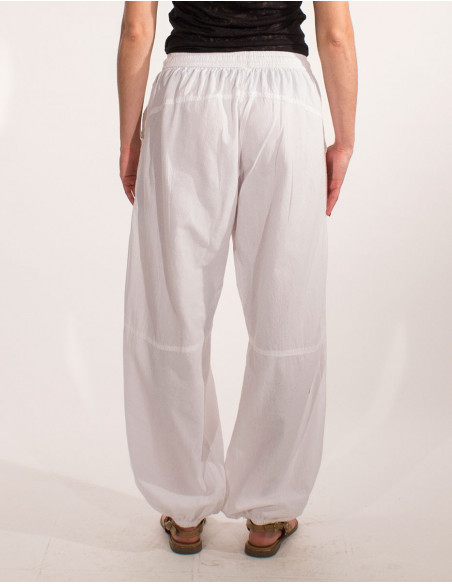 Plain sw mid season cotton pants