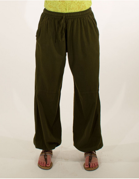 Plain sw mid season cotton pants